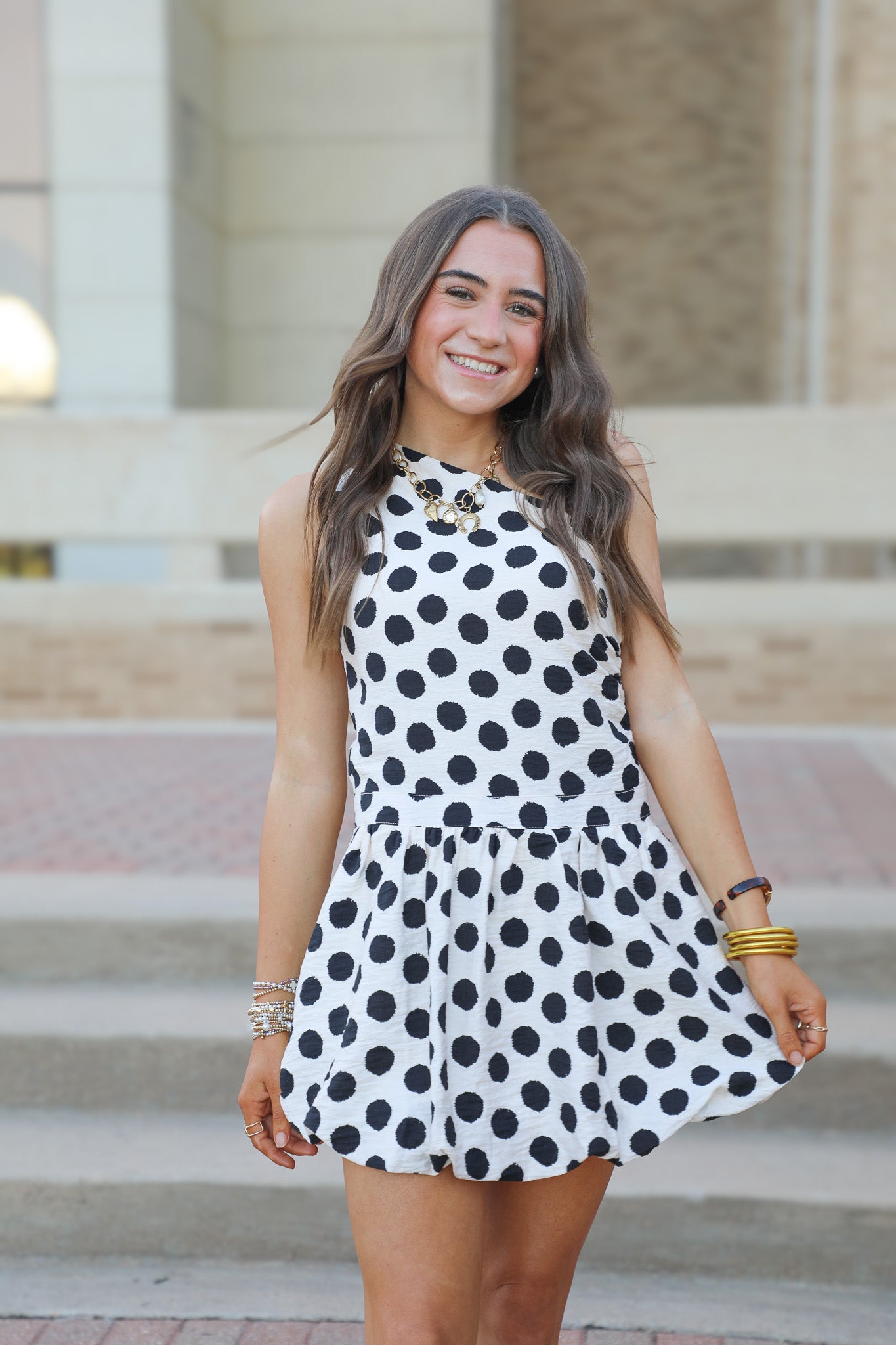 Polka Dot Romper