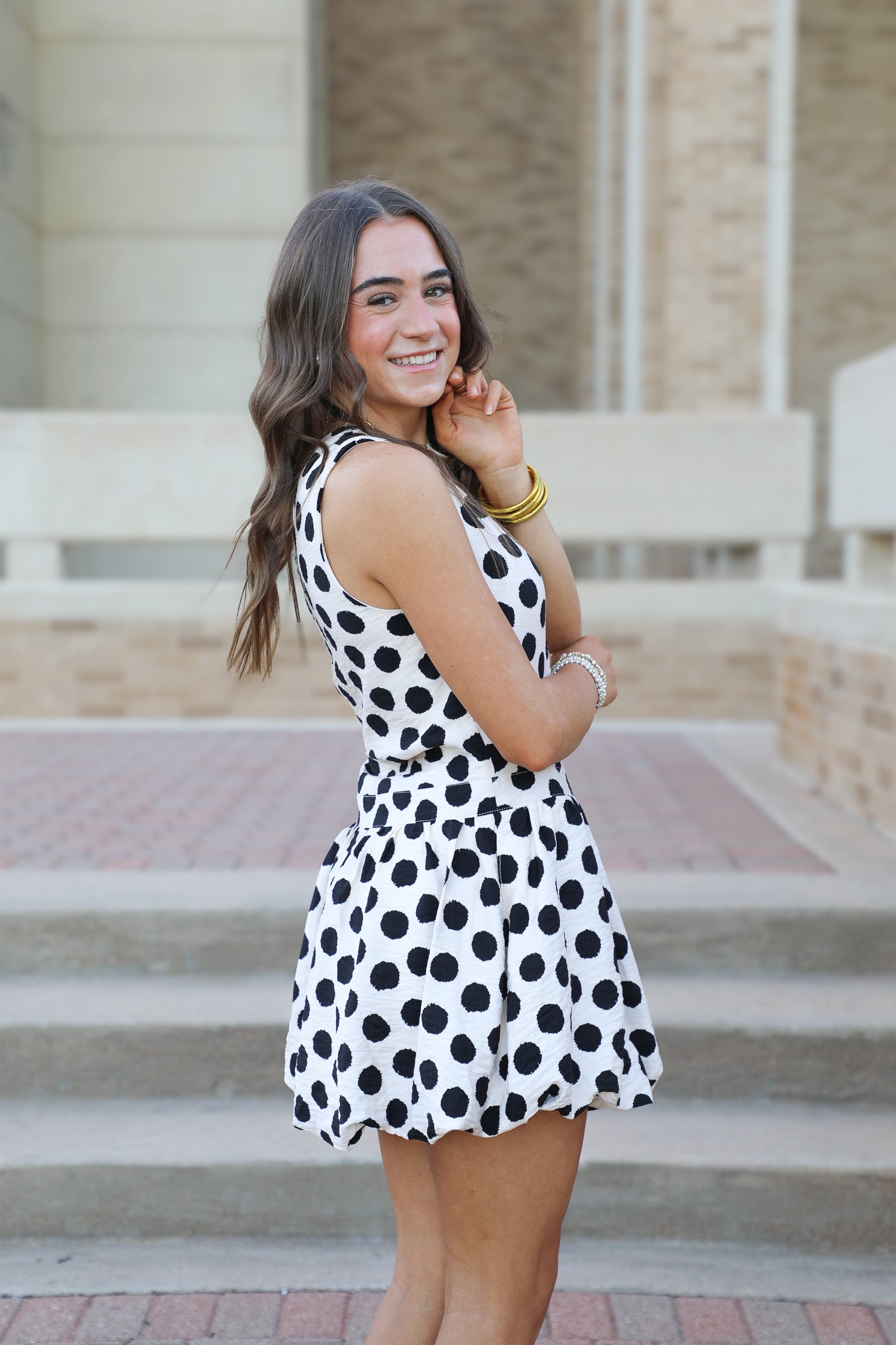 Polka Dot Romper