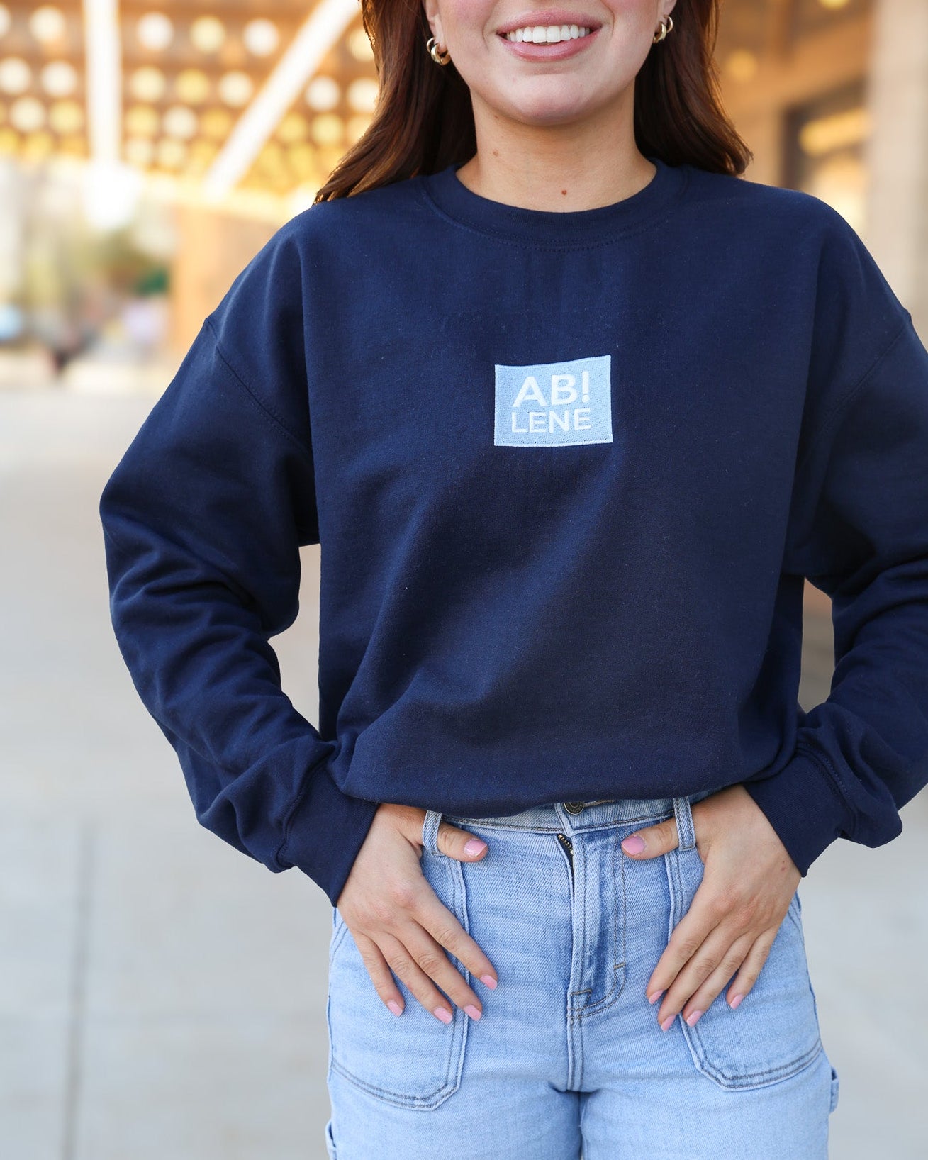 AB! Navy Sweatshirt