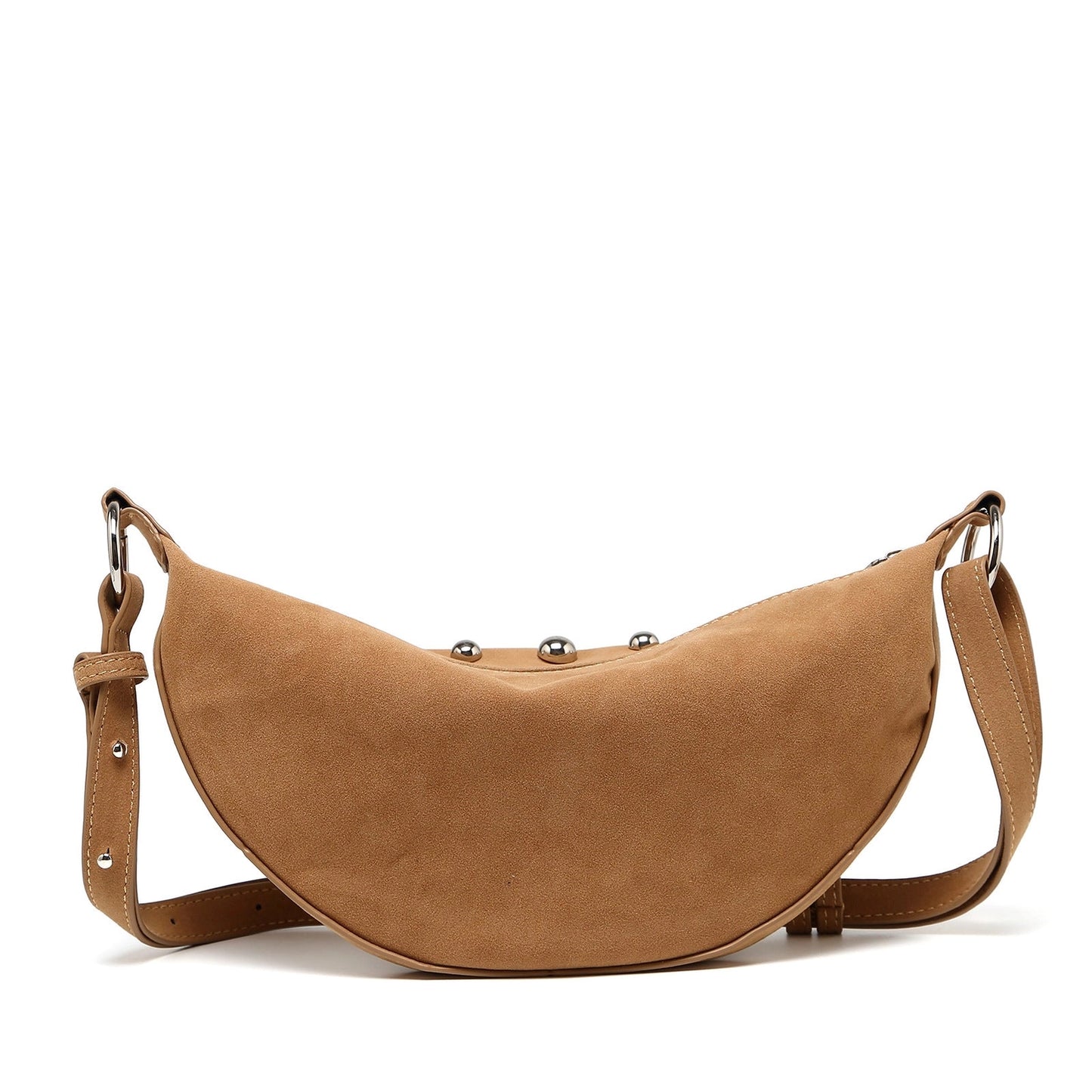 Khaki Studded Bag